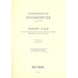 Konzert D-Dur für Fagott und - Joseph Bodin de Boismortier
