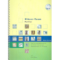 Bläser Team Bd. 1 - 00 Partitur - Horst Rapp