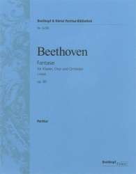 Fantasie c-Moll op.80 : für - Ludwig van Beethoven