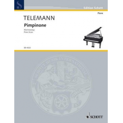 Pimpinone : Klavierauszug (dt/en) - Georg Philipp Telemann