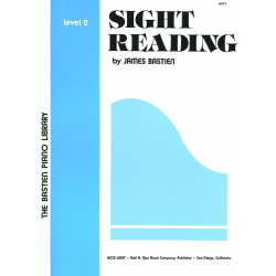 Sight Reading Level 2 for piano - Jane and James Bastien