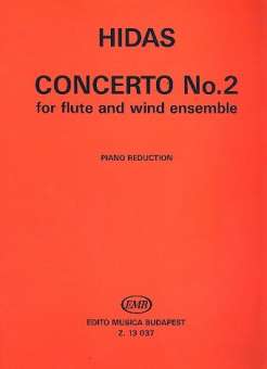 Concerto no.2 for flute and wind ensemble :