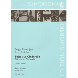 Suite aus Cinderella : für 2 Klaviere - Sergei Prokofieff