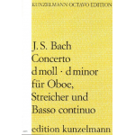 Concerto d-Moll : für Oboe, - Johann Sebastian Bach