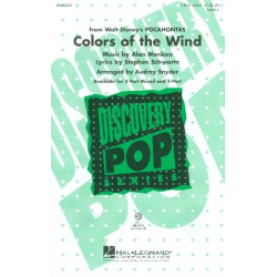 Colors of the Wind : for mixed chorus (SAB) - Alan Menken