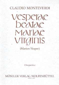 Vesperae beatae mariae virginis :