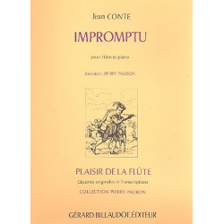 Impromptu : pour flute et piano - Paolo Conte