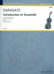 Introduction et Tarantella op.43 : für Violine - Pablo de Sarasate