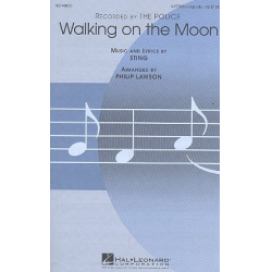 Walking on the Moon : for mixed chorus - Sting