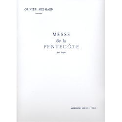 Messe de la Pentecote : pour orgue - Olivier Messiaen