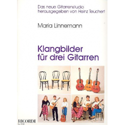 Klangbilder : für 3 Gitarren - Maria Linnemann