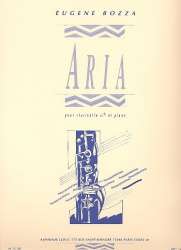 Aria pour clarinette et piano - Eugène Bozza