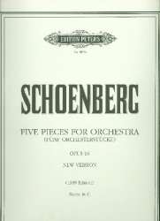 5 Pieces for Orchestra op.16 - Arnold Schönberg
