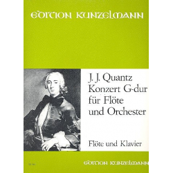 Konzert G-Dur für Flöte und - Johann Joachim Quantz