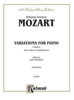 Mozart Variations Cmplt. P/S