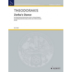 Zorba's Dance : - Mikis Theodorakis / Arr. Wolfgang Birtel
