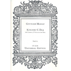 Konzert C-Dur : für Cembalo, - Gottlieb Muffat