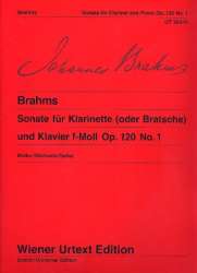 Sonate für Klarinette u. Klavier f-moll op.120 Nr.1 - Johannes Brahms
