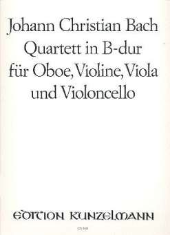 Quartett B-Dur : für Oboe, Violine,