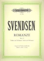 Romanze op.26 für Violine - Johan Severin Svendsen