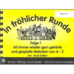 In fröhlicher Runde Bd.1 : Bass in B - Rudi Seifert