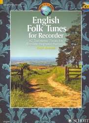 English Folk Tunes for Descant Recorder (+ Online Material) - Traditional English / Arr. Peter Bowman