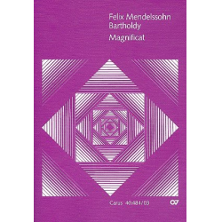 Magnificat : für Soli (SA(T)B, Chor - Felix Mendelssohn-Bartholdy