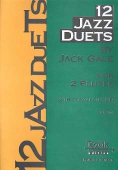 12 Jazz Duets for 2 Flutes (with Play-Along CD)