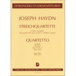 Streichquartett d-moll op. 76/2 Hob. III:76 - Franz Joseph Haydn