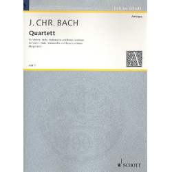 Quartett : für Klavier und - Johann Christian Bach