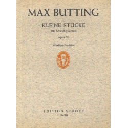 Kleine Stücke op.26 : - Max Butting