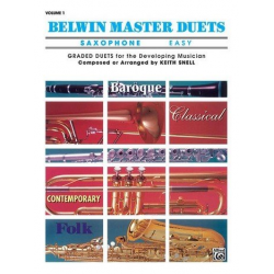 Belwin Master Duets Vol. 1 - Easy for Saxophone - Howard Snell