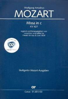 Messe c-Moll KV427 (Klavierauszug)