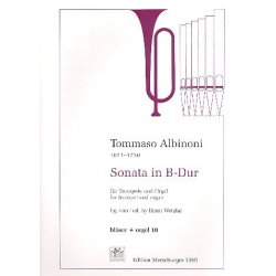 Sonate B-Dur : für Trompete - Tomaso Albinoni