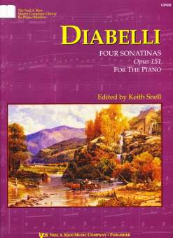 Diabelli: Vier Sonatinen,  op. 151 / Four Sonatinas, op. 151