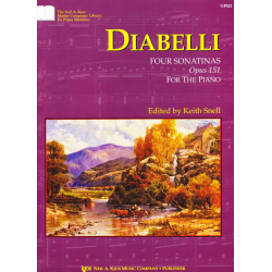 Diabelli: Vier Sonatinen,  op. 151 / Four Sonatinas, op. 151 - Anton Diabelli
