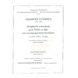 Sinfonia concertante D-Dur für Violine, - Carl Stamitz