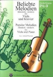 Beliebte Melodien Band 4 - Soloausgabe Viola und Klavier -Diverse / Arr.Alfred Pfortner