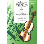 Beliebte Melodien Band 4 - Soloausgabe Viola und Klavier - Diverse / Arr. Alfred Pfortner