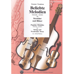 Beliebte Melodien Band 1 - Posaune / Trombone -Diverse / Arr.Alfred Pfortner