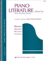 Piano literature vol. 5 for piano - Diverse / Arr. Jane Smisor Bastien