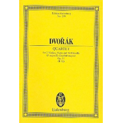 Streichquartett Es-Dur op.51 - Antonin Dvorak