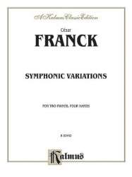 Franck Symphonic Variat. 2P4H - César Franck