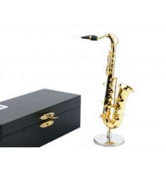 Miniatur Saxophon mit Standfuß / Miniatures Saxophone