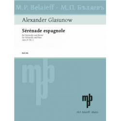 Serenade espagnole op.20,2 - Alexander Glasunow