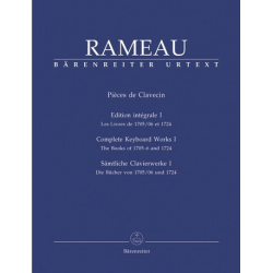 Pieces de clavecin vol.1 - Jean-Philippe Rameau
