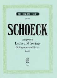 Ausgewählte Lieder und Gesänge - Othmar Schoeck