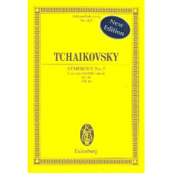 Sinfonie e-Moll Nr.5 op.64 : - Piotr Ilich Tchaikowsky (Pyotr Peter Ilyich Iljitsch Tschaikovsky)