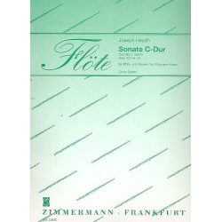 Sonate C-Dur Hob.XVI:43 : für Flöte - Franz Joseph Haydn / Arr. Doris Geller