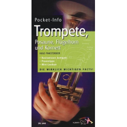 Pocket-Info: Trompete, Posaune Flügelhorn, Kornett - Hugo Pinksterboer